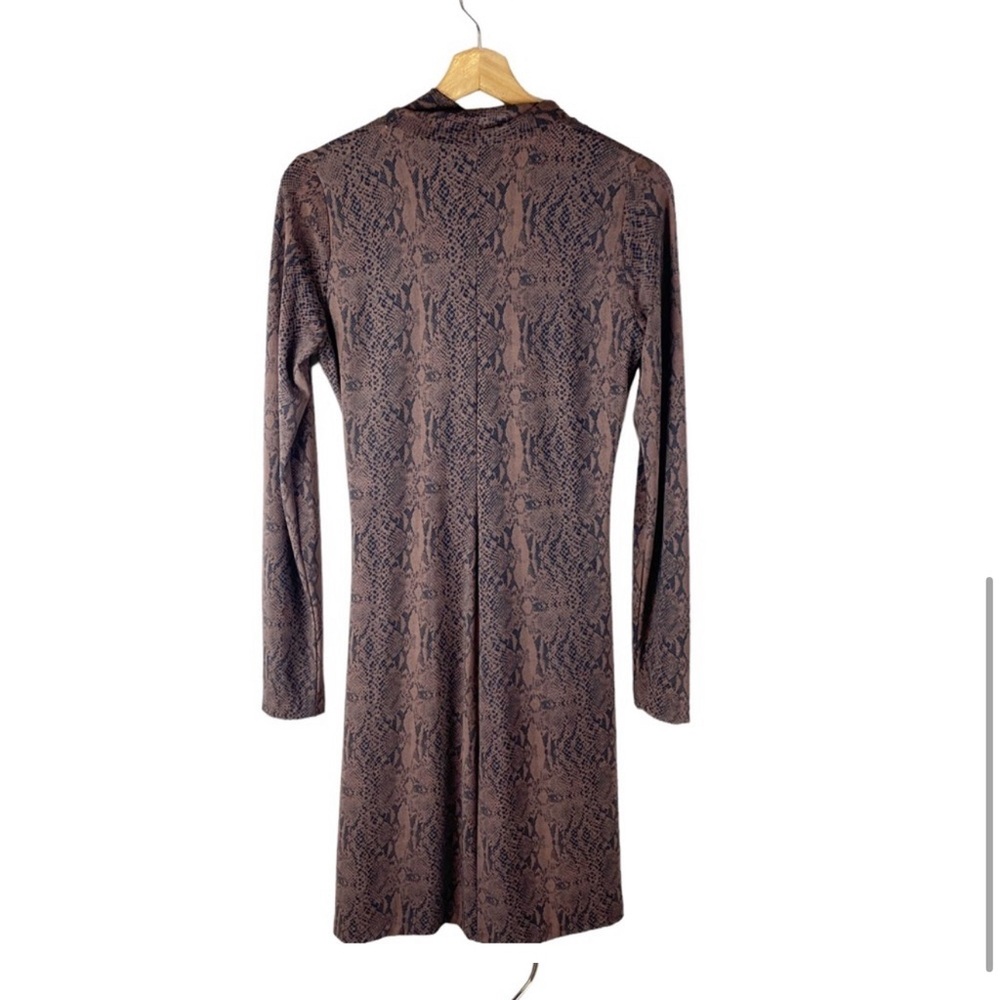 Norma Kamali python drape dress - Picture 2 of 2